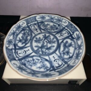 Takahashi Japanese San Francisco Hand Painted Porcelain Shallow Bowl